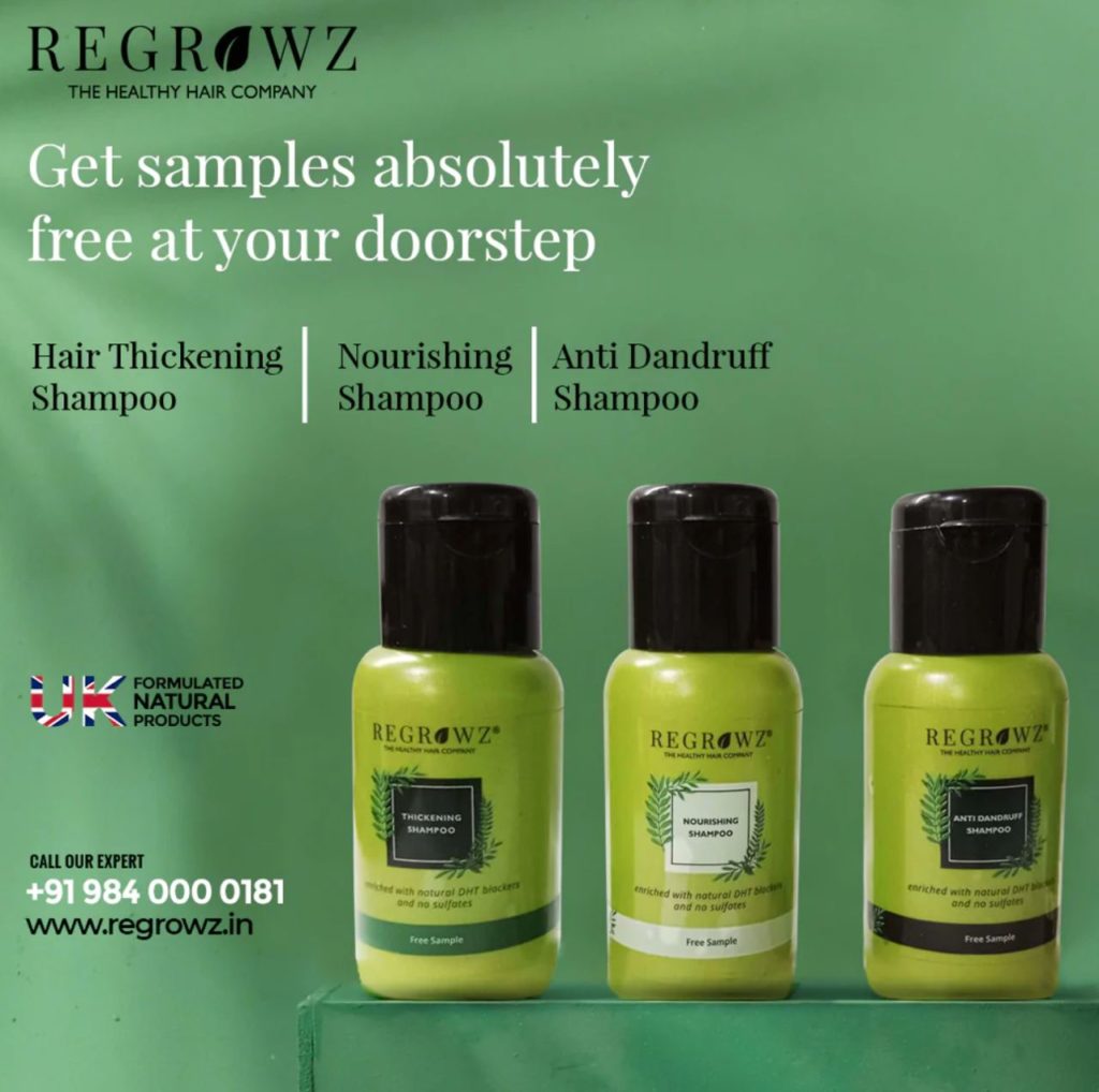Free Sample Product From Regrowz