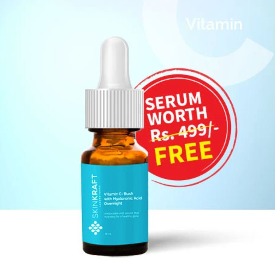 Skin Craft Vit C Rush Antioxidant Serum Free Sample