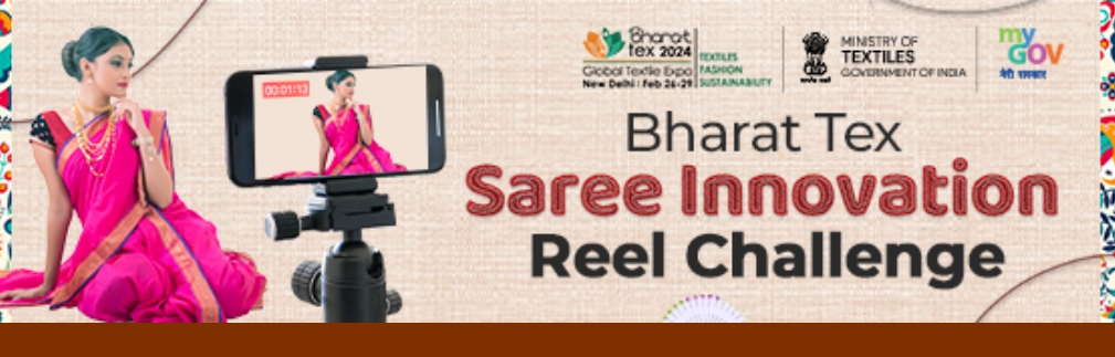 Bharat Tex Saree Reel Challenge