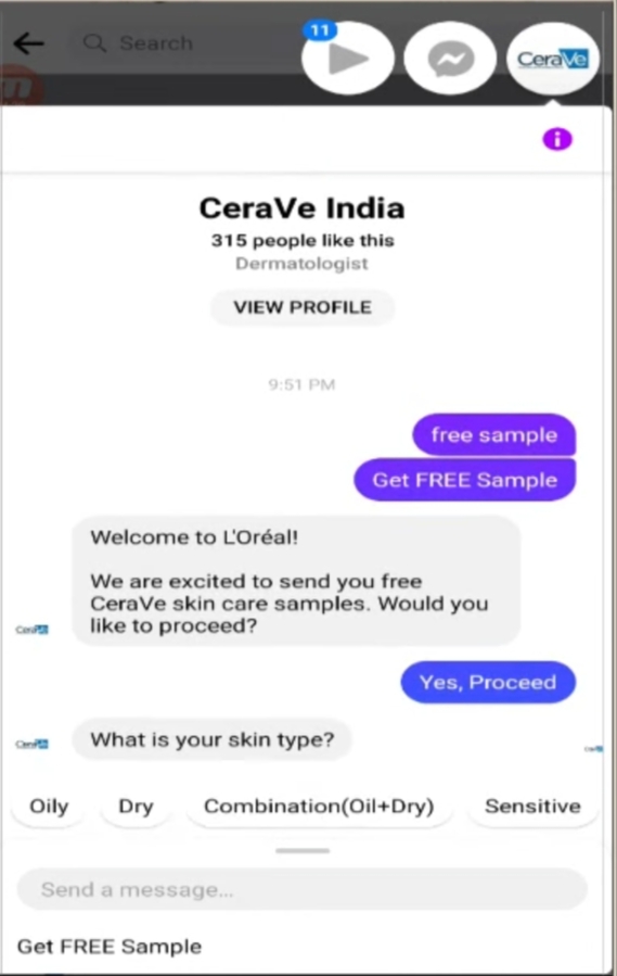 L’Oréal Free Sample in India