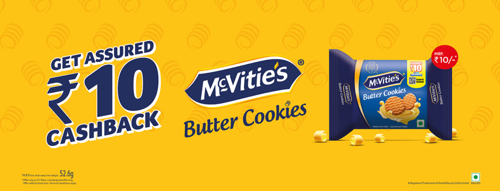 Mcvities Biscuits Cashback Offer